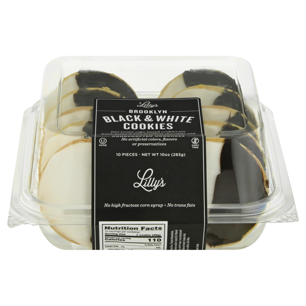 lilies black and white cookies Lilly's Baking Co. Brooklyn Black & White Cookies