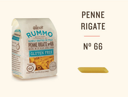 Rummo Italian Pasta Gluten-Free Penne Rigate No.66 - Grovestone