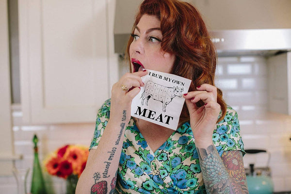 Funny Cocktail Napkins – “I Rub My Own Meat”
