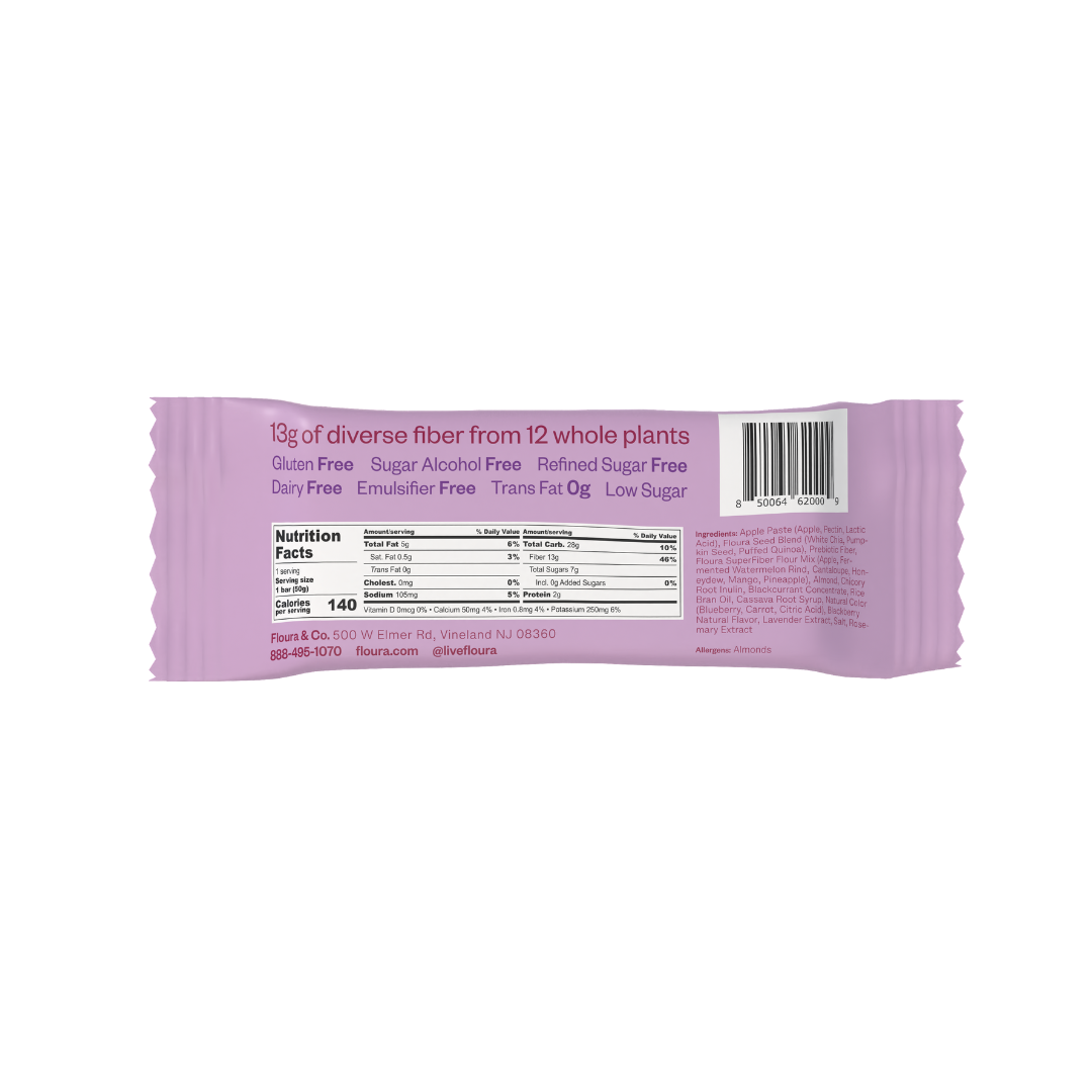 Brambleberry Lavender Floura FiberCrush Bar [10 Pack]