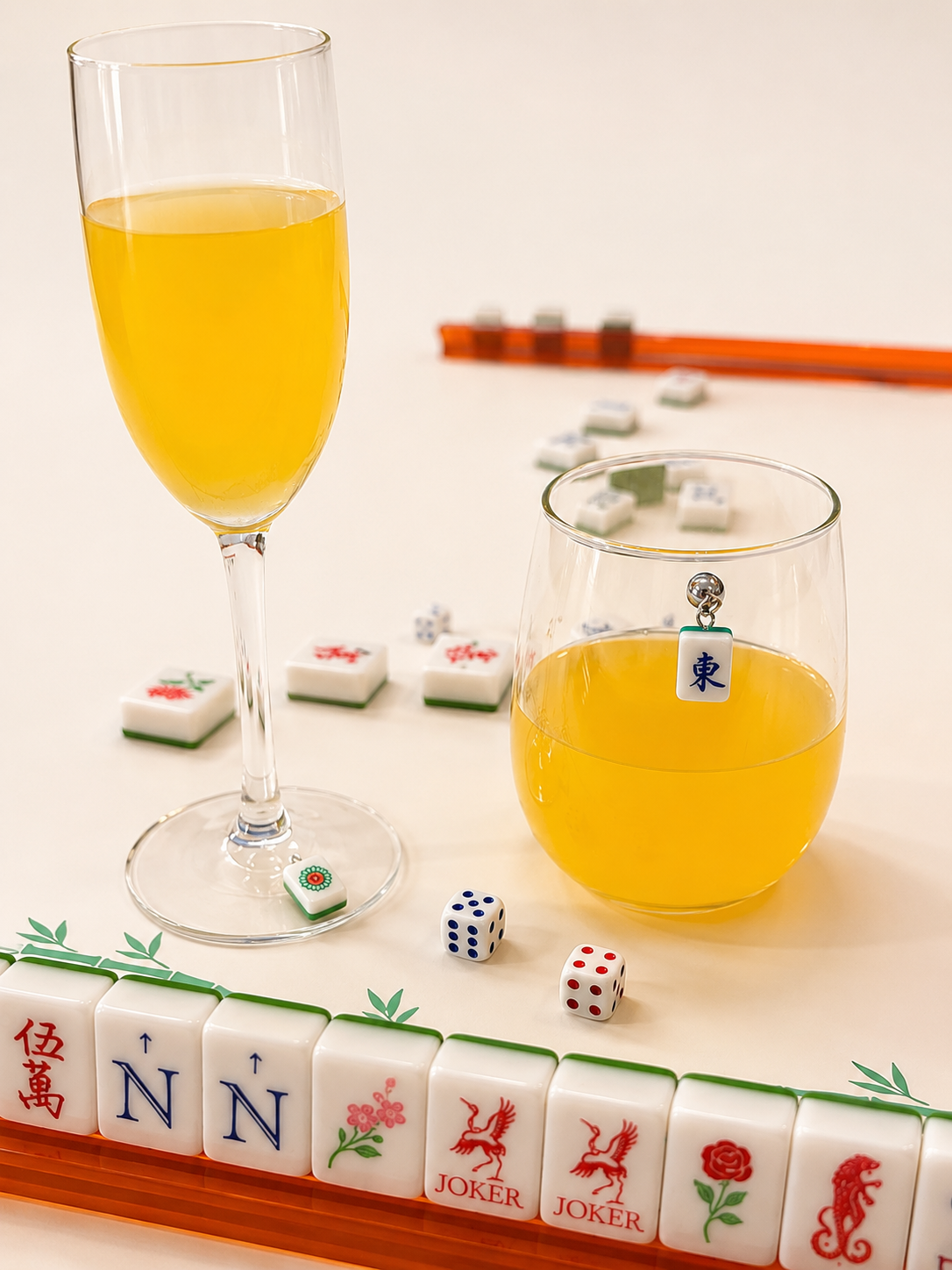 Mahjong Cheers Charms, Set of 6