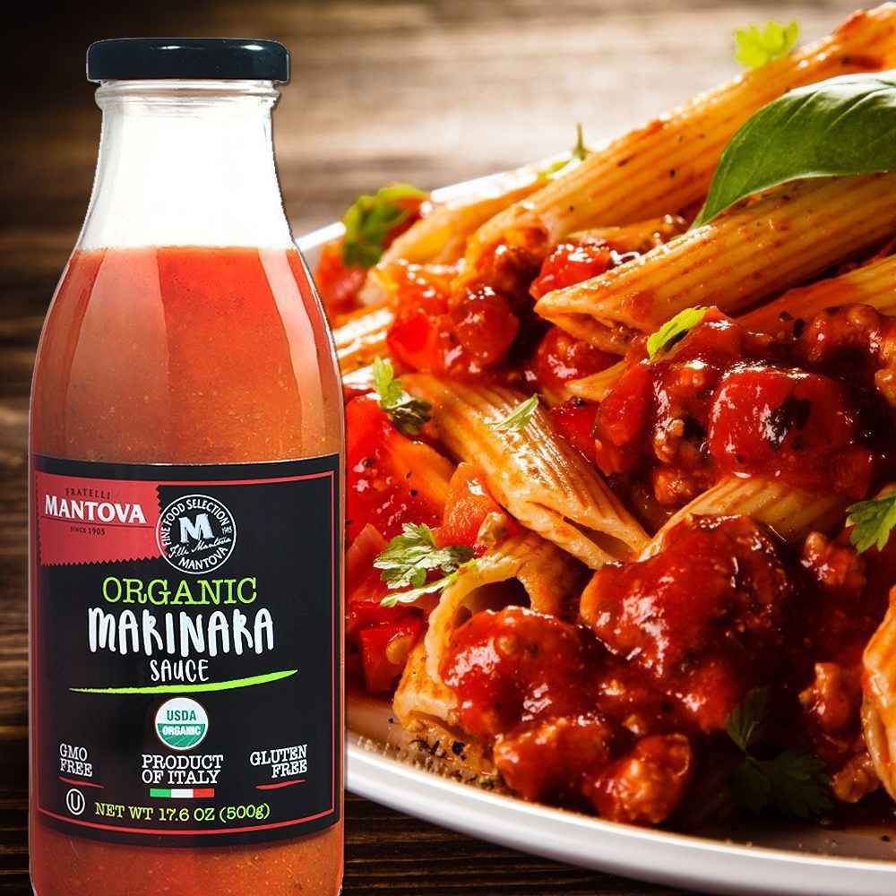 Mantova Organic Marinara Sauce, 17.6 oz.
