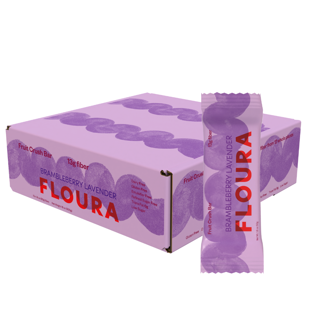 Brambleberry Lavender Floura FiberCrush Bar [10 Pack]