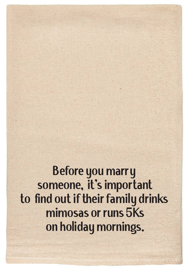 Before you marry someone