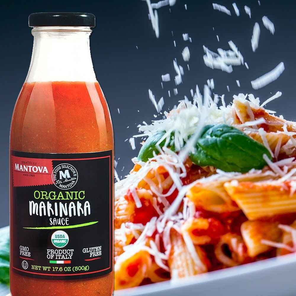 Mantova Organic Marinara Sauce, 17.6 oz.