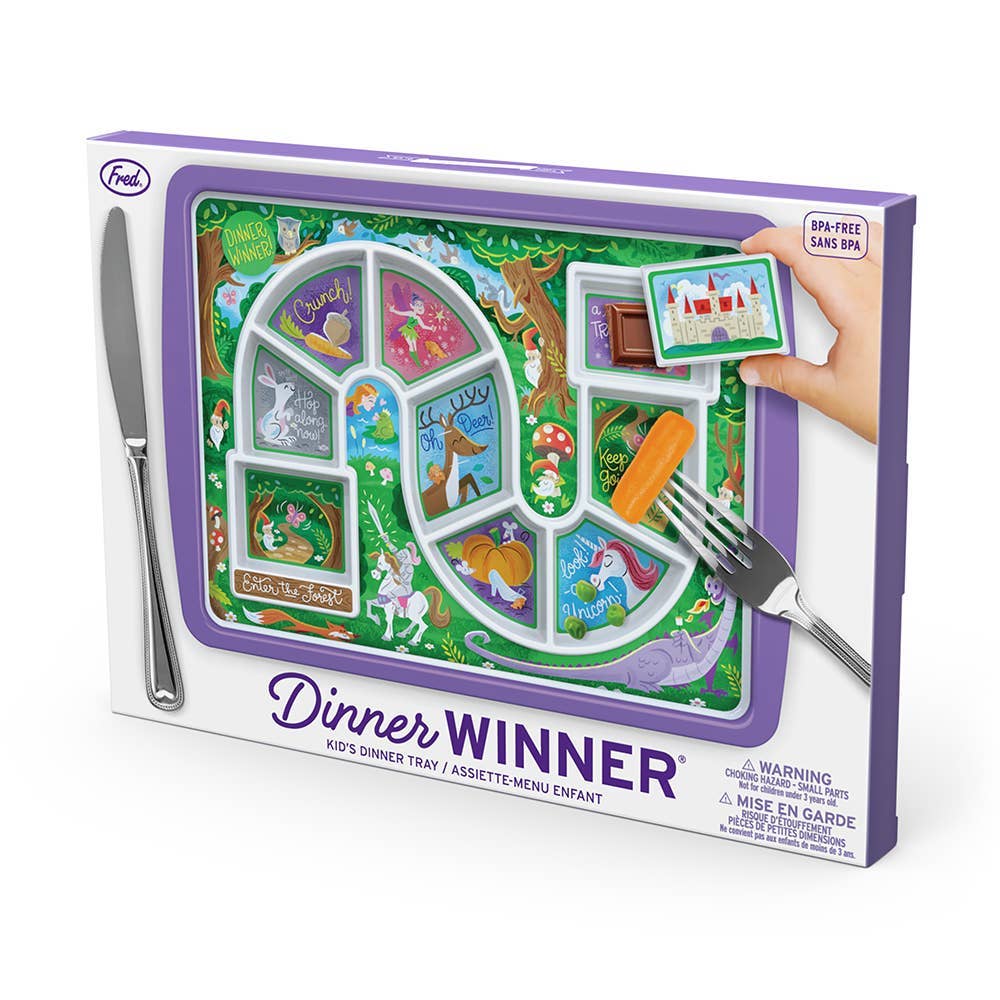 Dinner Winner - Enchanted Forest - Kids Tray / Plate