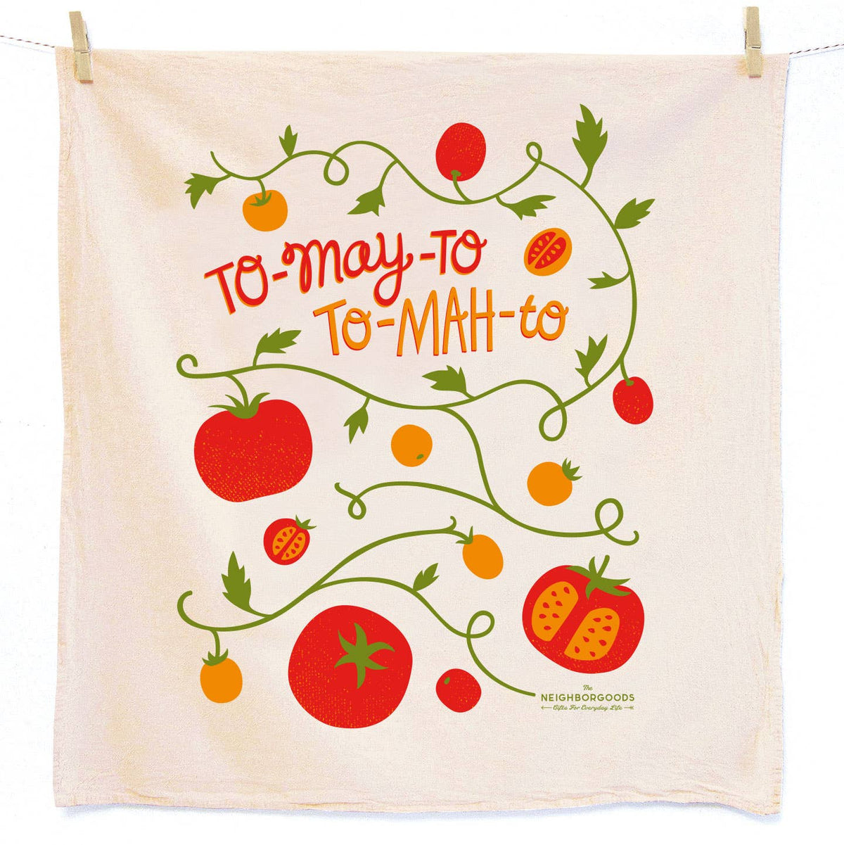 HOLY GUACAMOLE (Avocado, Tomato) - Tea Towel Set of 2