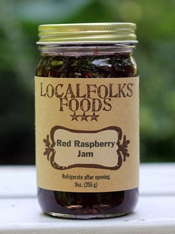 Red Raspberry Jam - Local Folks