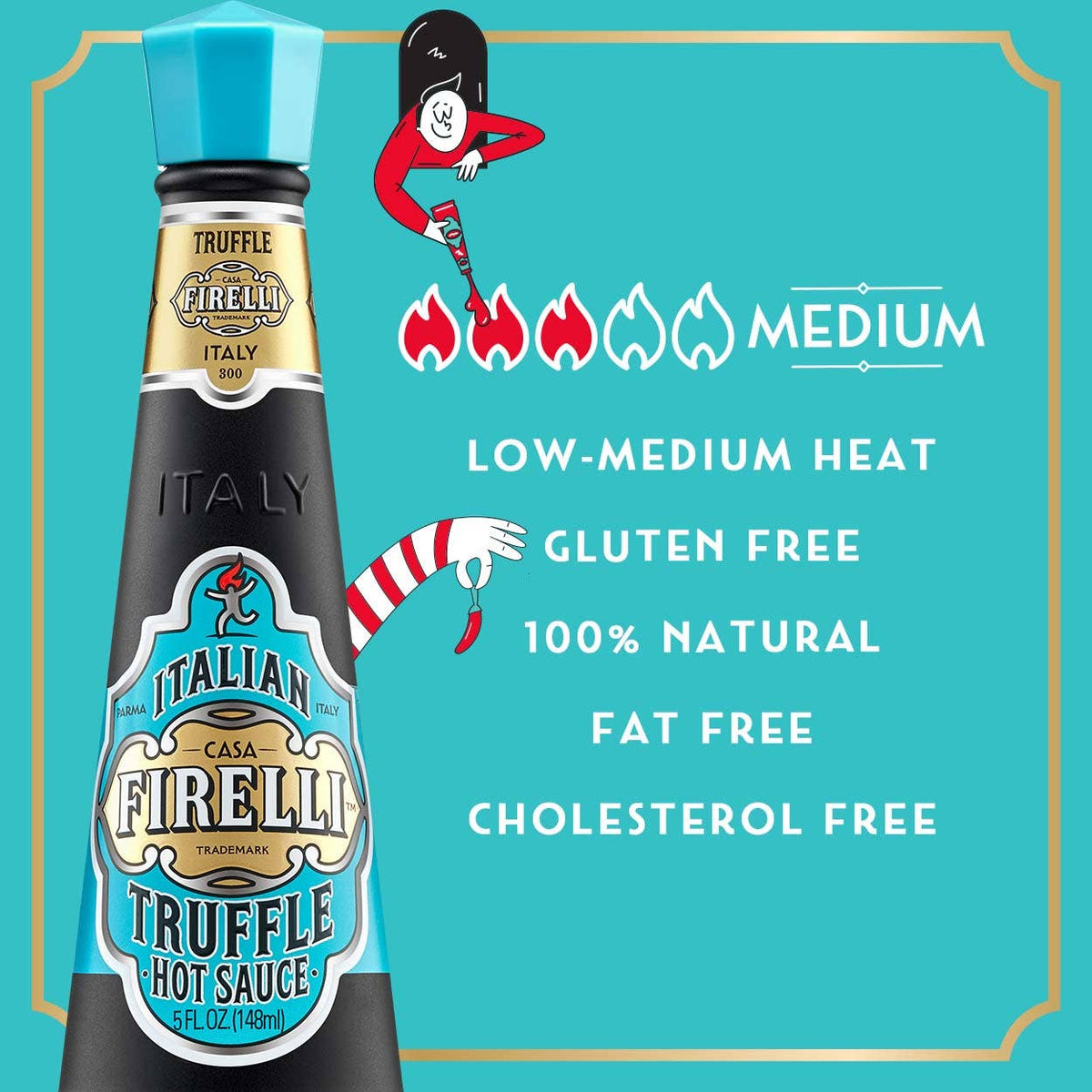 FIRELLI "TRUFFLE" Italian Hot Sauce