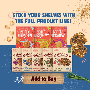 Wild Blueberry Walnut Crisps