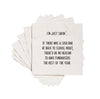If there was a cash bar at back to school Cocktail Napkins