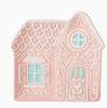 Pink Gingerbread Appetizer Plate - 1 pc