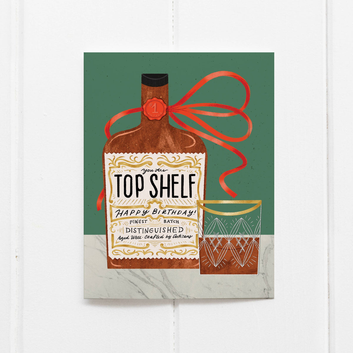 Top Shelf Whiskey Birthday