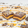 Dark Chocolate Caramel Sea Salt Fudge Bar