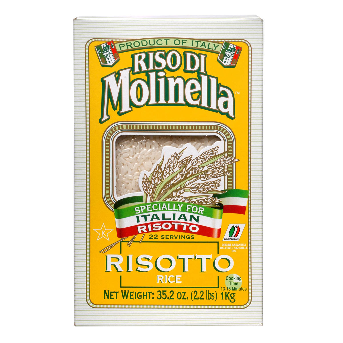 Riso de Molinella Risotto Rice, 2.2 lb