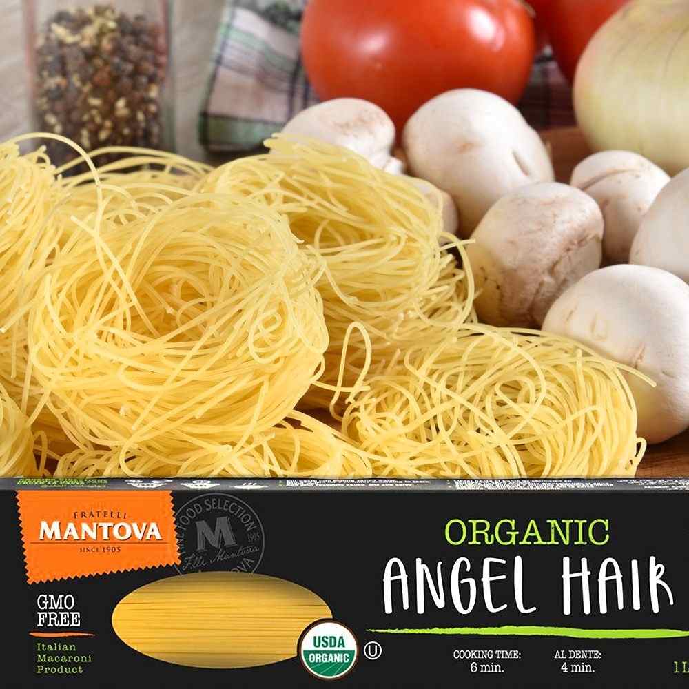 Mantova Organic Angel Hair Pasta, 1 lb.