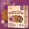 Maple Cinnamon Currant Crisps | Gluten-Free Crackers | Snack