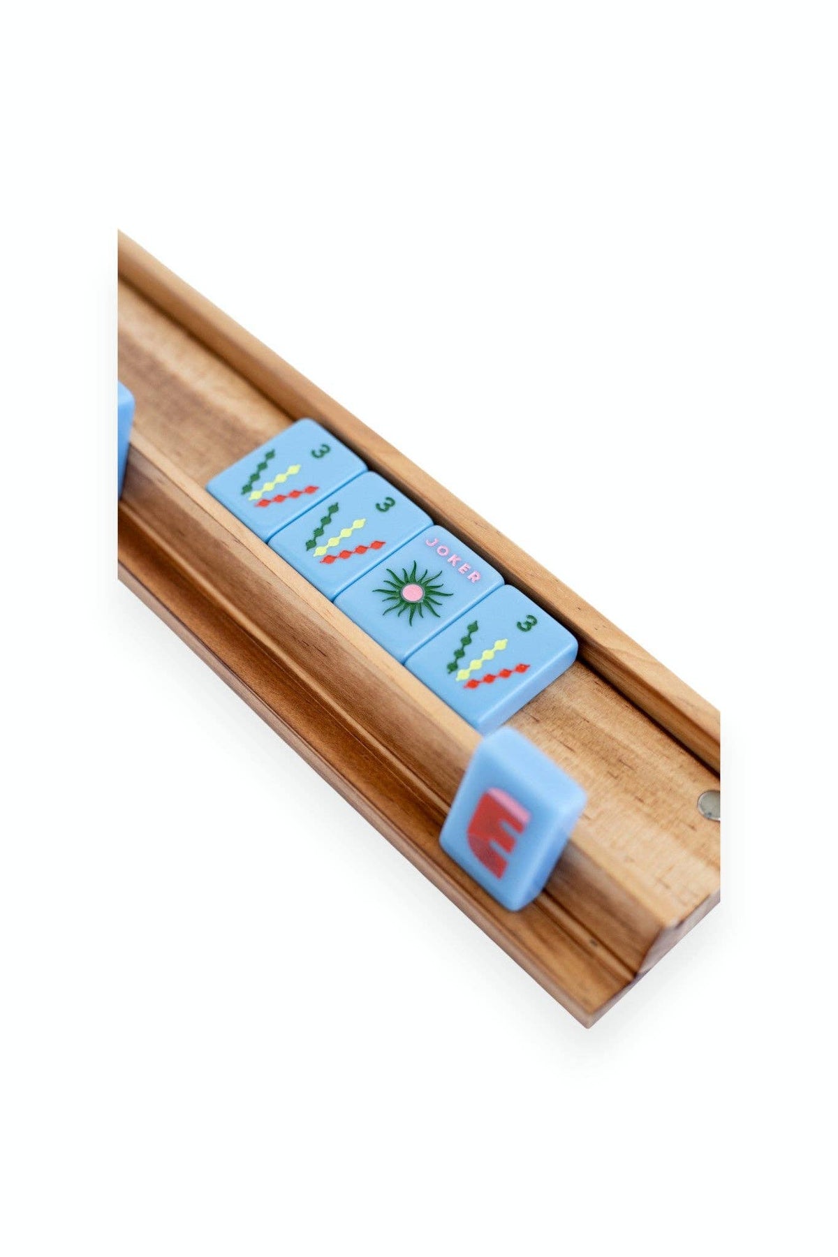 Mahjong Racks & Pushers (Set of 4): Navy