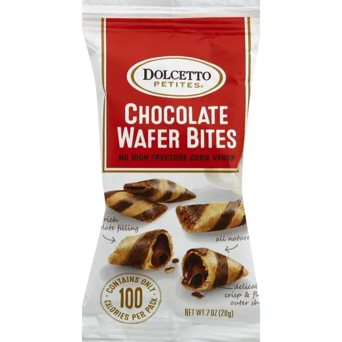 Dolcetto Chocolate Wafer Bites  (0.7 oz Grab ‘n’ Go Pack)