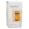 Simple Brew Borosilicate Glass Teapot for Loose Tea (600mL)