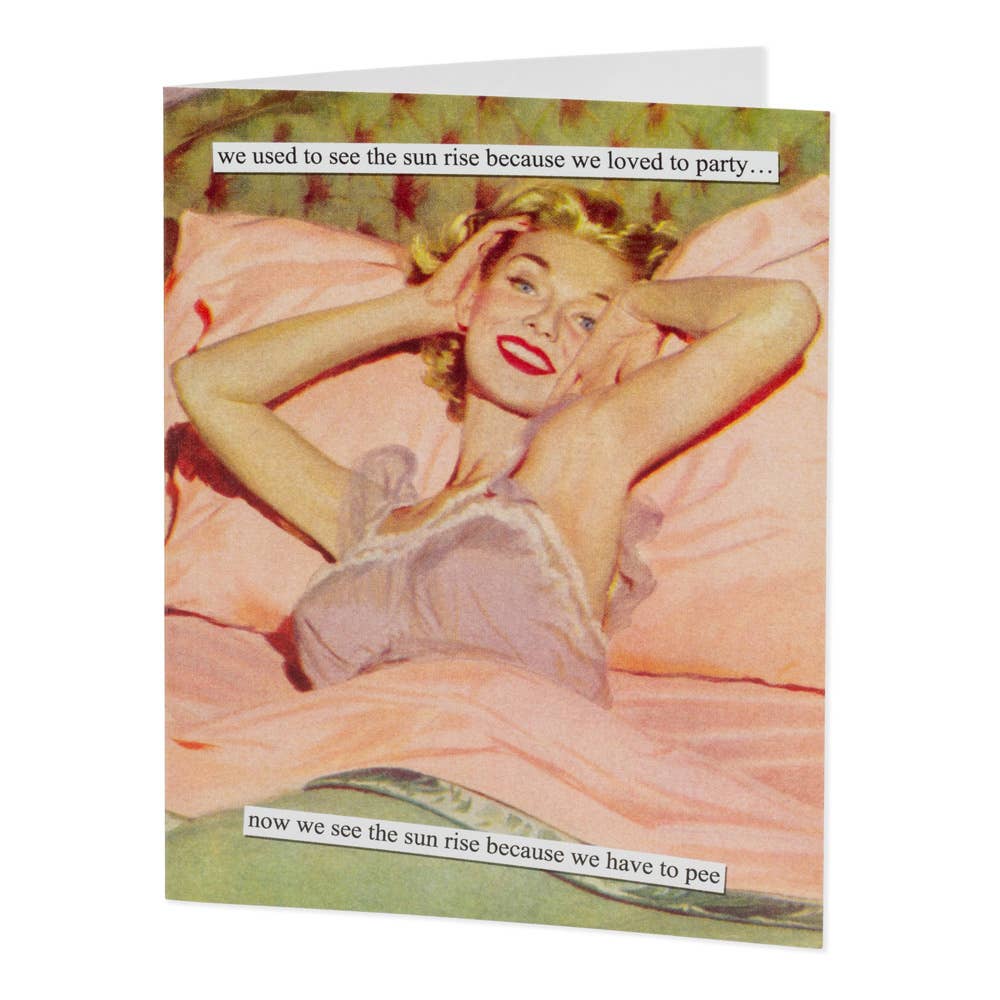 Birthday Card Sun Rise Anne Taintor