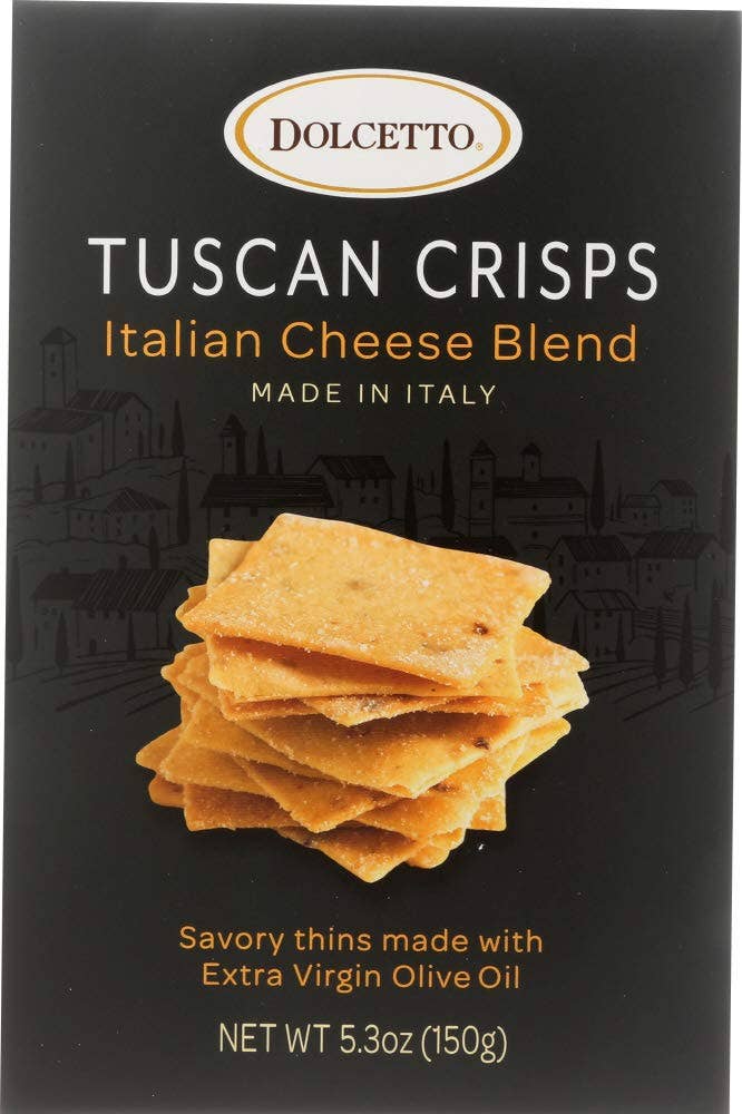 NEW Italian Cheese Blend Tuscan Crisps (5.3 oz boxes)