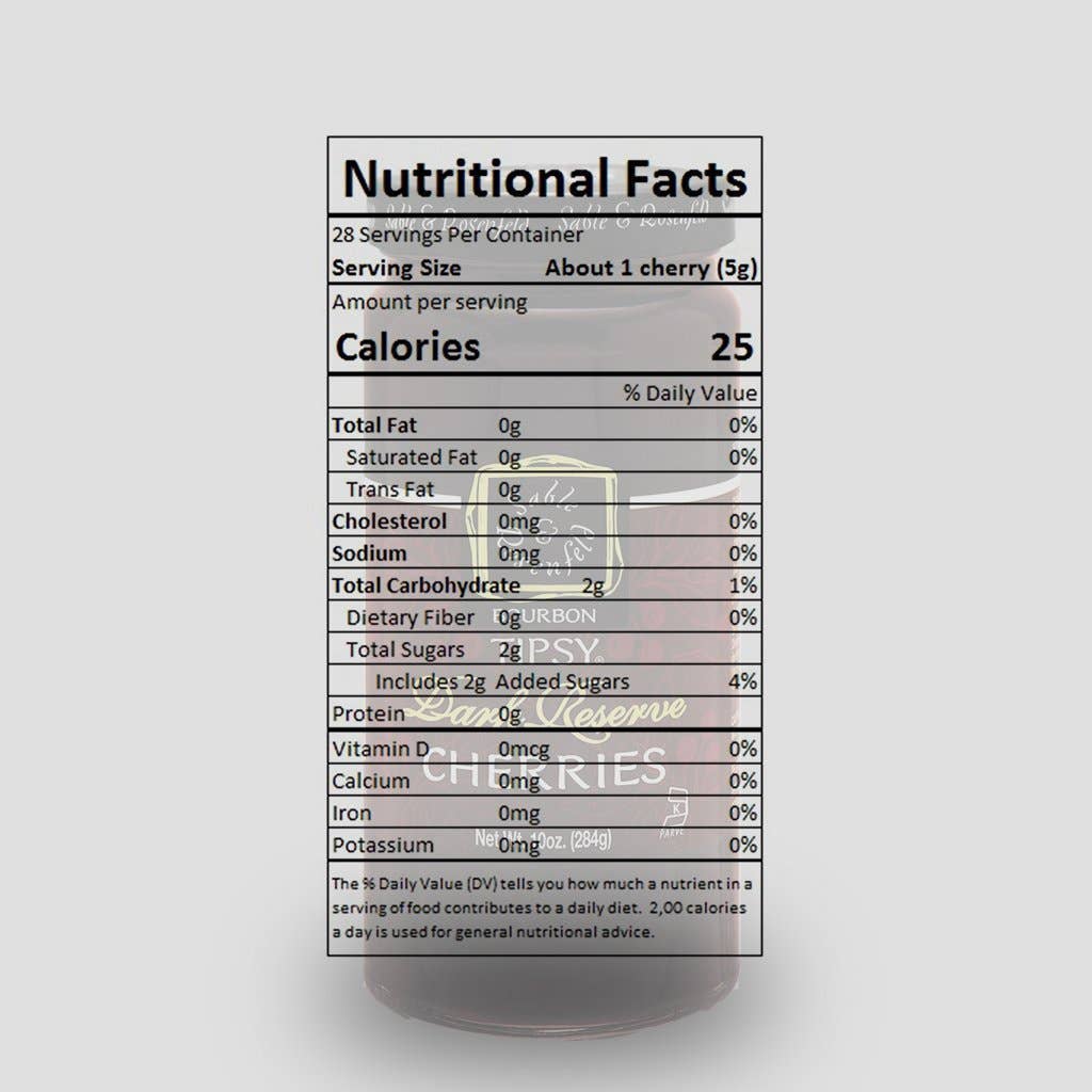 Sable & Rosenfeld Dark Reserve Tipsy Cherries - 10oz