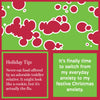 NAPKIN XMAS Anxiety | Funny Party Gift | Cocktail Napkin