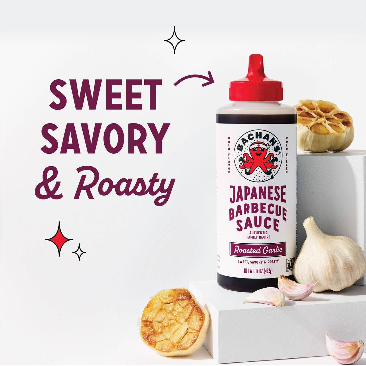 Roasted Garlic Japanese Barbecue Sauce, 17oz