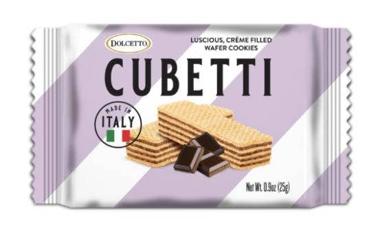 DOLCETTO CUBETTI DARK CHOCOLATE WAFERS