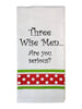 XP-19 Three Wise Men..Are you serious? CHRISTMAS TOWEL