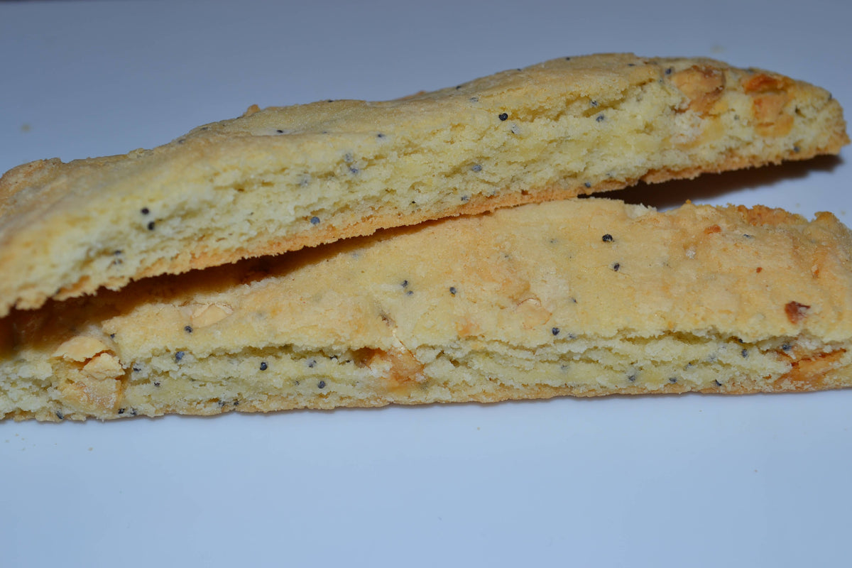 Lemon Poppyseed Biscotti: NO RETAIL DISPLAY BOX