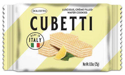 DOLCETTO CUBETTI LEMON WAFERS