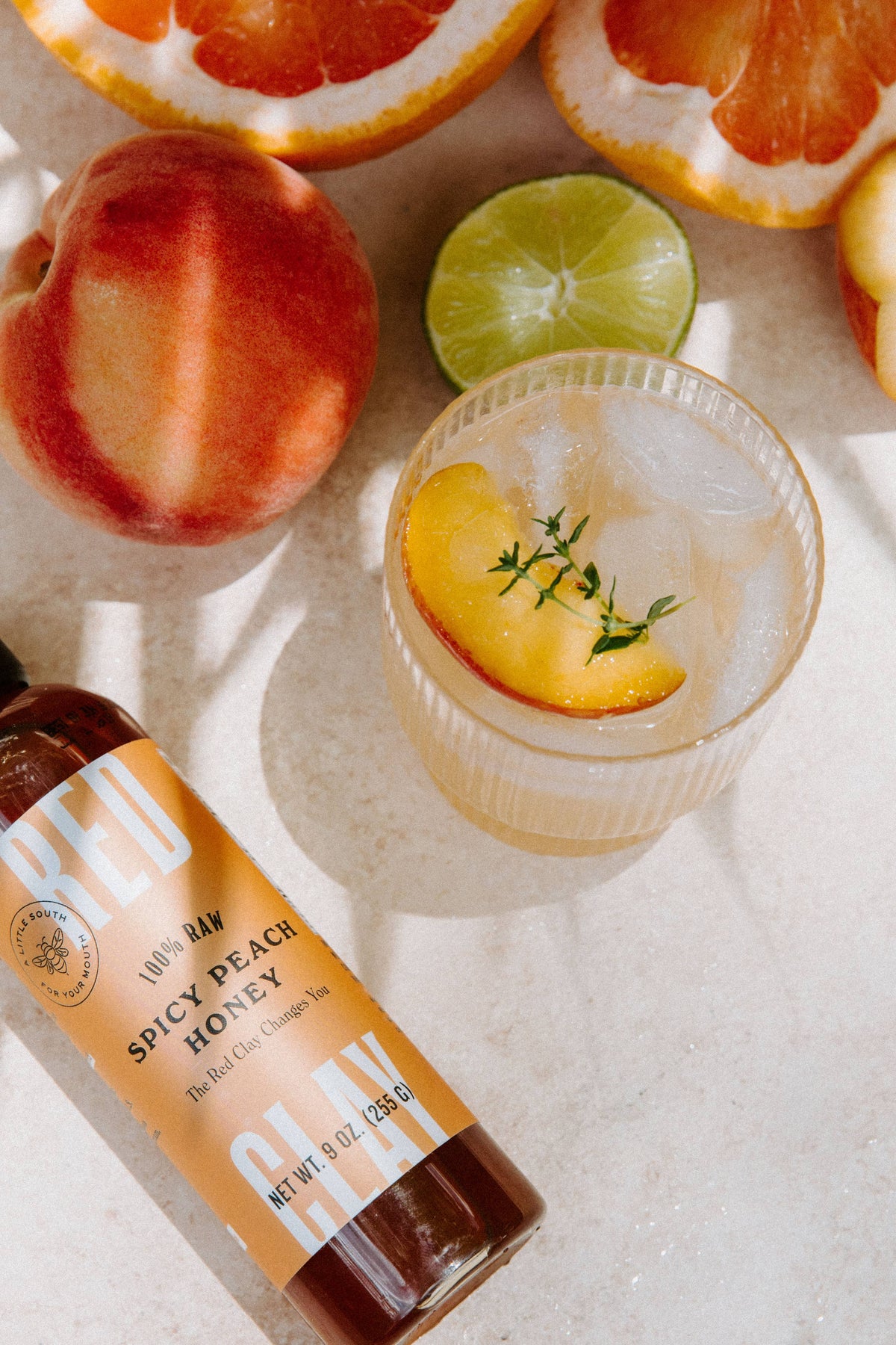 Spicy Peach Honey
