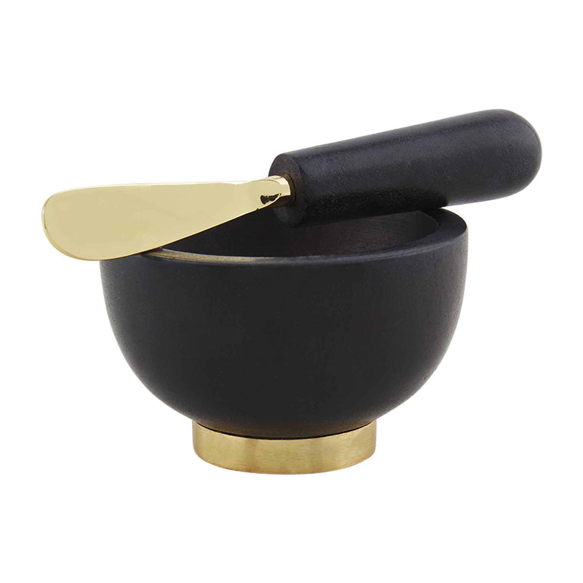 Black Marble Dipping Bowl Set