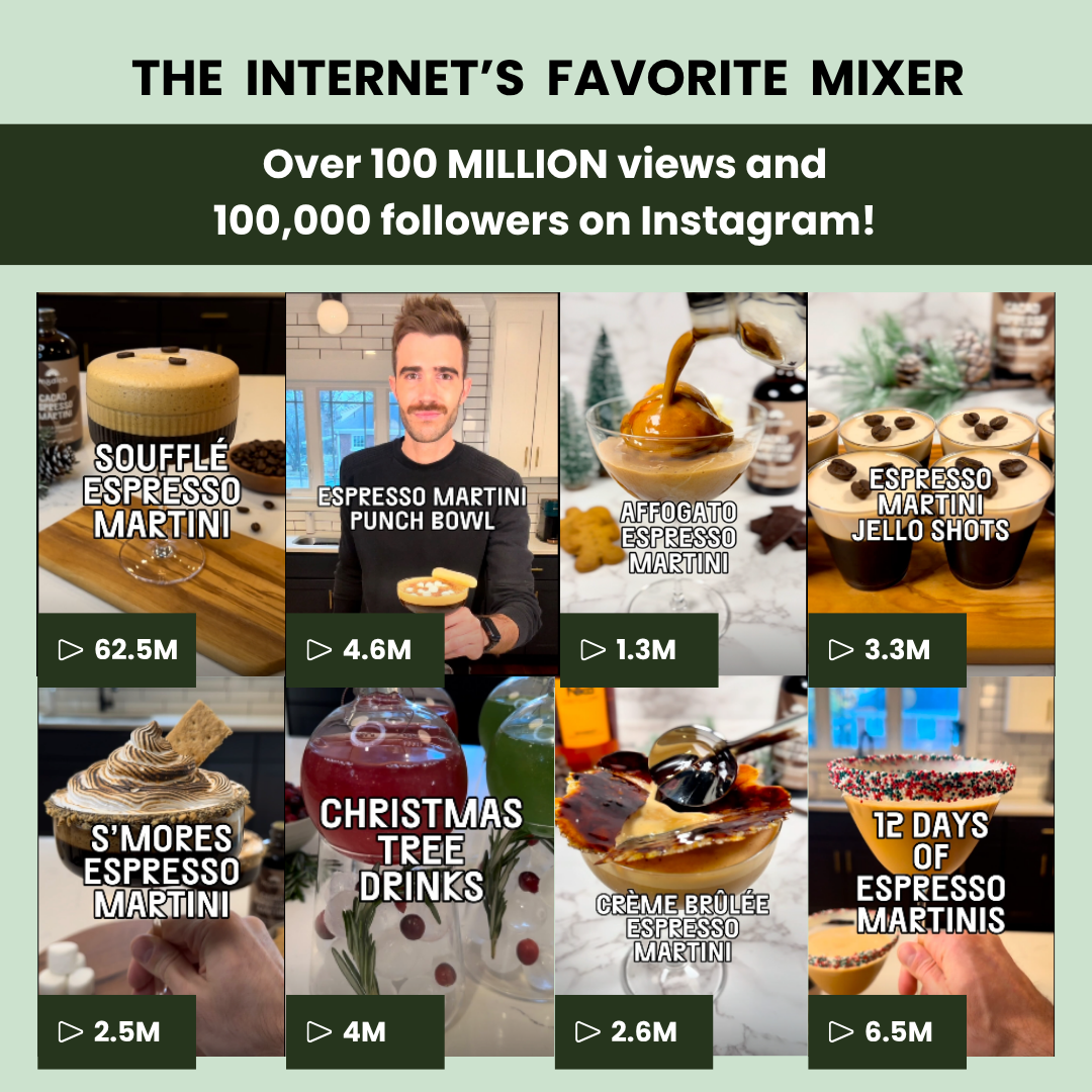 Blueberry Lavender Lemon Drop Cocktail & Mocktail Mix + Kit