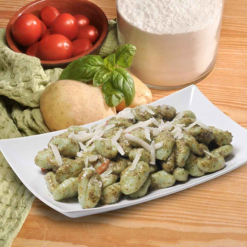 Mantova Cara Mamma Potato Gnocchi with Basil, 1 lb.