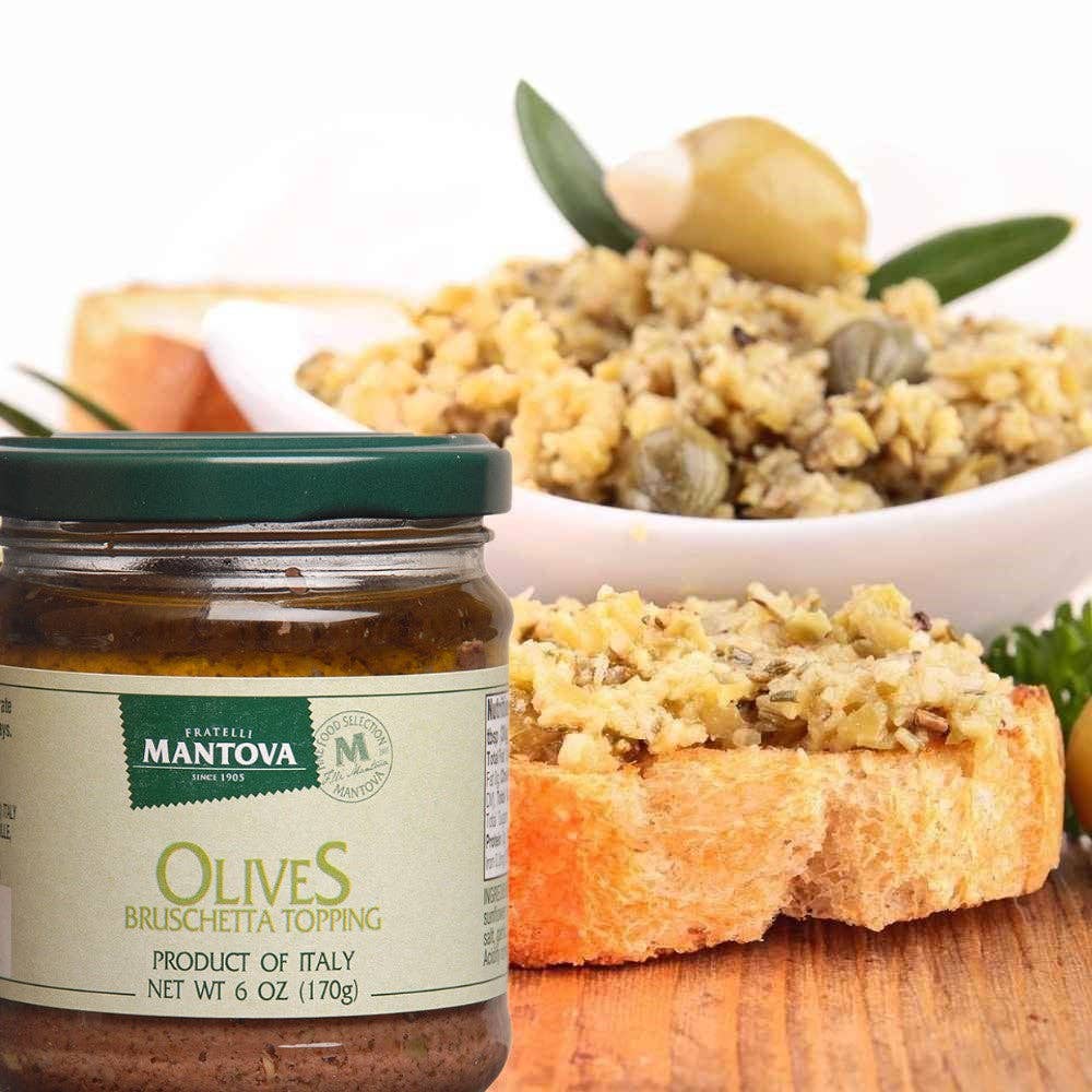 Mantova Olive Bruschetta, 6 oz.
