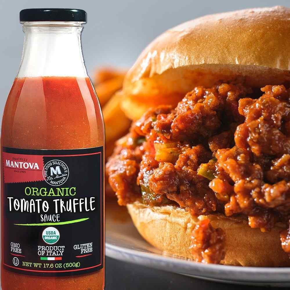 Mantova Organic Tomato Truffle Sauce, 17.6 oz.