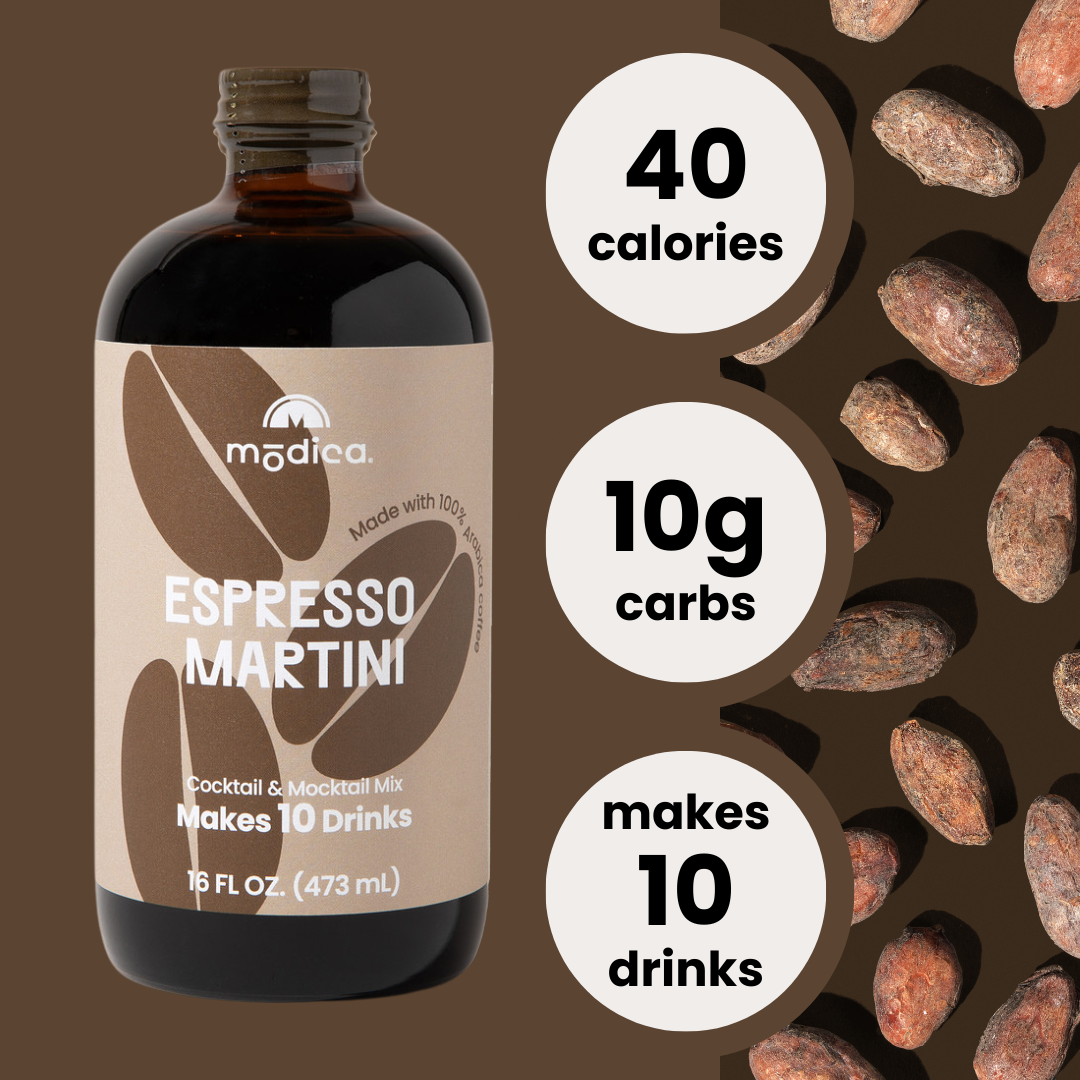 Espresso Martini Cocktail & Mocktail Mix + Kit