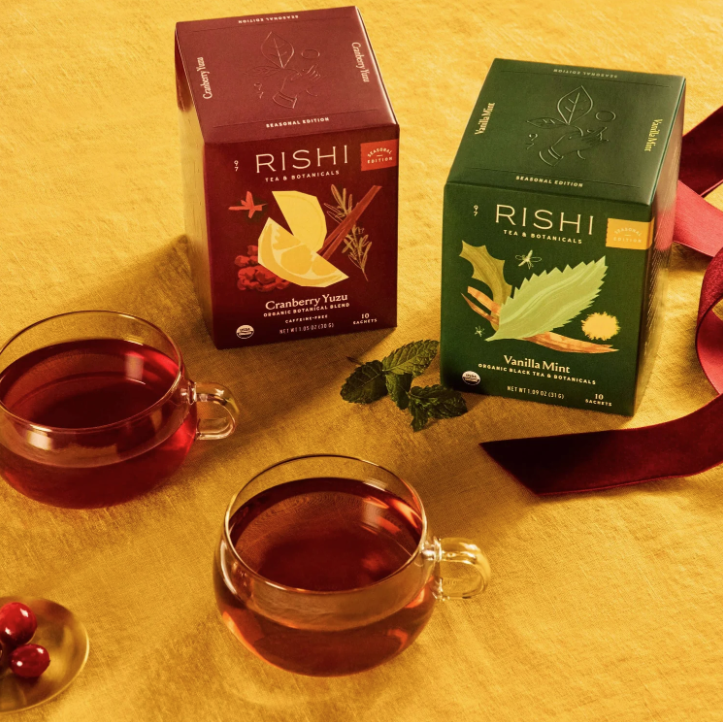 Cranberry Yuzu Seasonal Herbal Tea Sachets