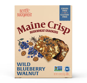 Wild Blueberry Walnut Crisps