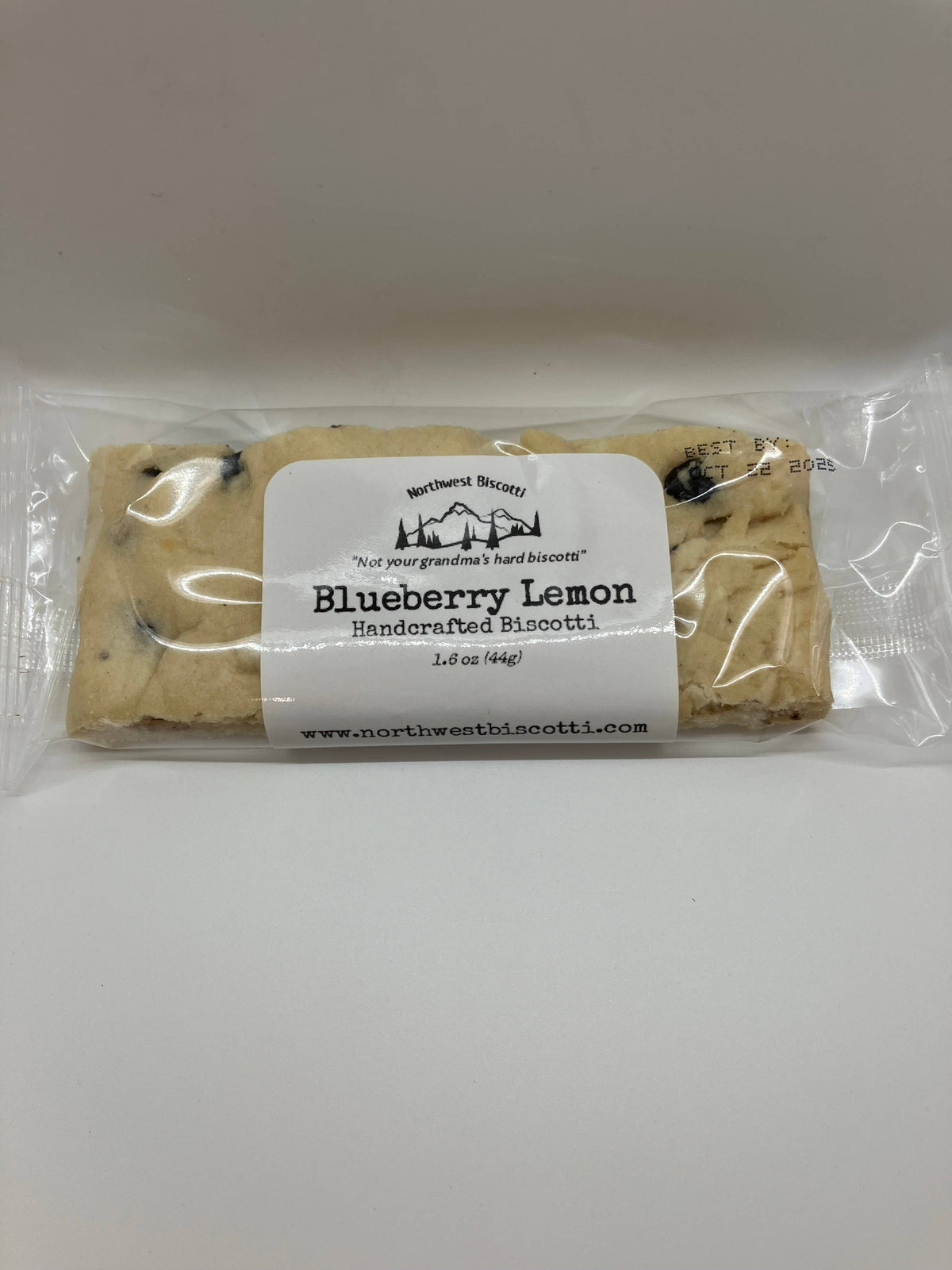 Blueberry Lemon Biscotti: NO RETAIL DISPLAY BOX