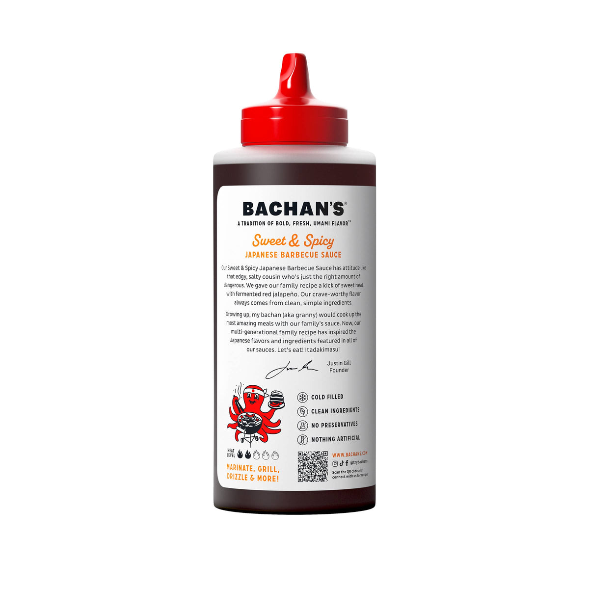 Sweet & Spicy Japanese Barbecue Sauce, 16oz