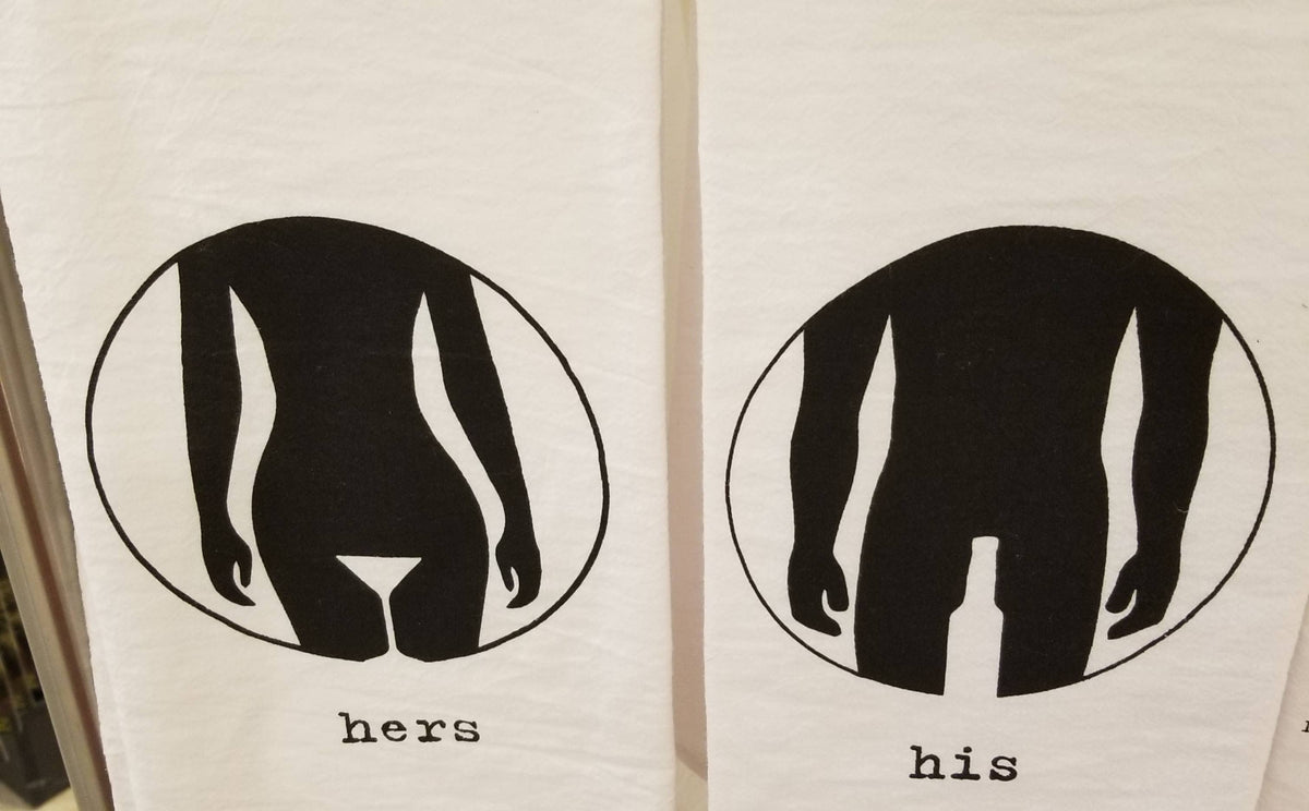 " Hers"  Bar Towel