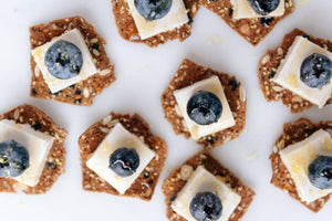 Wild Blueberry Walnut Crisps