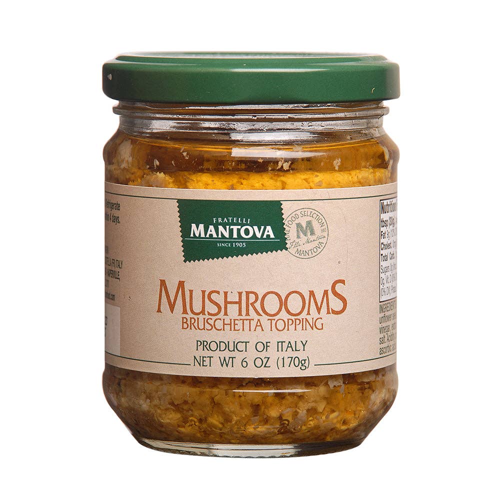 Mantova Mushroom Bruschetta, 6 oz.