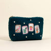 Teddy Pouch–It's Mahj Time