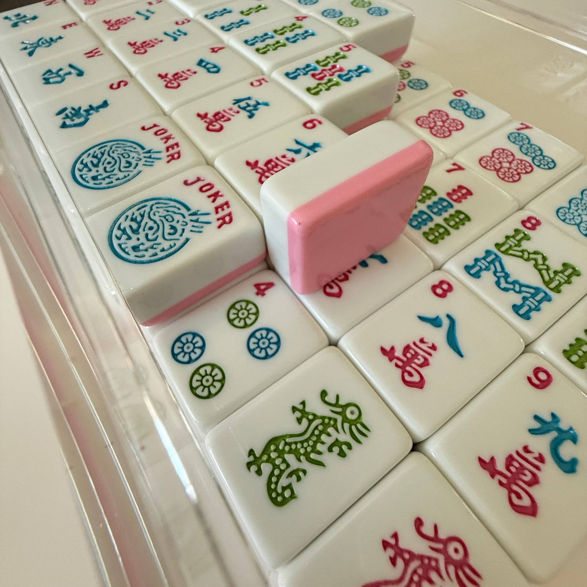 Mahjong Studios – American Mahjong Tile Set Butter Bloom: Lilac Bloom