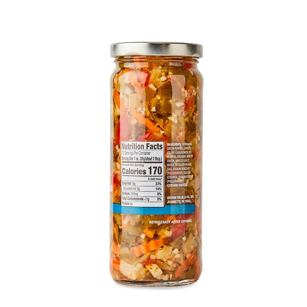 Mild Chicago Style Giardiniera